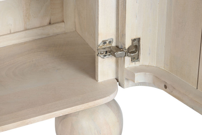 BUFFET HANDLE 150X40X84 WHITE