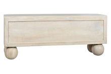 Carica l&#39;immagine nel visualizzatore di Gallery, TV CABINET MANGO 140X40X58 WHITE