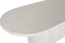 Cargar imagen en el visor de la galería, MANGO DINING TABLE 200X100X75 WHITE