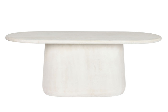 MANGO DINING TABLE 200X100X75 WHITE