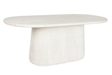 Laden Sie das Bild in den Galerie-Viewer, MANGO DINING TABLE 200X90X75 WHITE