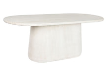 Laden Sie das Bild in den Galerie-Viewer, MANGO DINING TABLE 200X100X75 WHITE