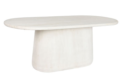 MANGO DINING TABLE 200X100X75 WHITE