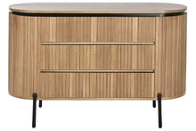 Charger l&#39;image dans la galerie, CHEST OF DRAWERS 110X39X70 NATURAL