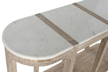 Laden Sie das Bild in den Galerie-Viewer, CONSOLE TABLE MANGO MARBLE 140X40X80