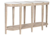 Charger l&#39;image dans la galerie, CONSOLE TABLE MANGO MARBLE 140X40X80