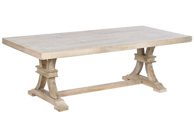 SOLID MANGO WOOD CENTER TABLE 150X70X50 DECAPE