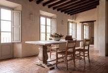 Load image into Gallery viewer, TABLE SOLID WOOD MANGO 215X100X76 DECAPE WHITE