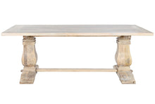Load image into Gallery viewer, MANGO SOLID WOOD DINING TABLE 215X100X76 DECAPE