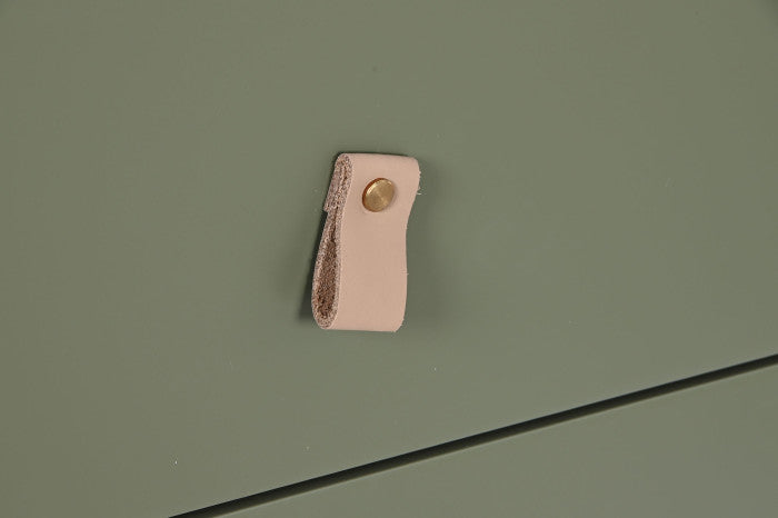 CHIFONIER MDF PU 80X40X117 GREEN