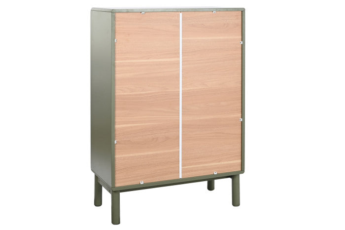CHIFONIER MDF PU 80X40X117 GREEN