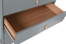 Carica l&#39;immagine nel visualizzatore di Gallery, CHIFONIER MDF PU 80X40X117 BLUE