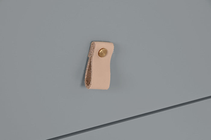 CHIFONIER MDF PU 80X40X117 BLUE