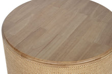 Charger l&#39;image dans la galerie, TABLE FIR ROPE 70X70X42 NATURAL