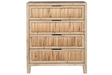 Carica l&#39;immagine nel visualizzatore di Gallery, CHEST OF DRAWERS 80X40X98 NATURAL