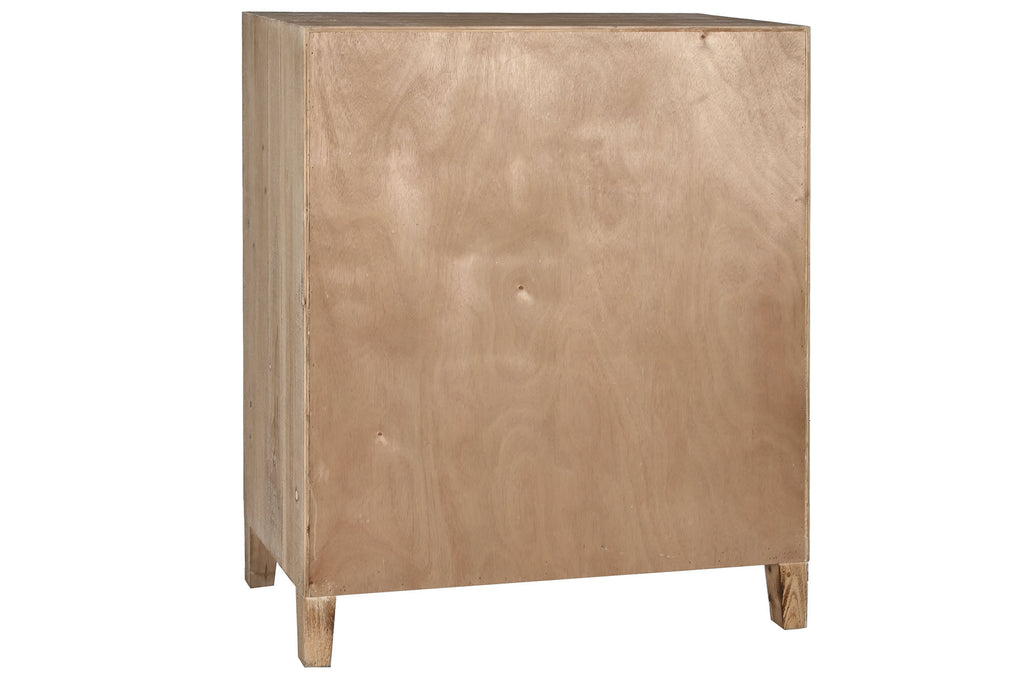 CHEST OF DRAWERS 80X40X98 NATURAL