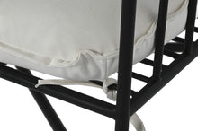 Cargar imagen en el visor de la galería, ARMCHAIR METAL POLYESTER 70X68X79 BLACK