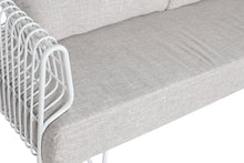 Load image into Gallery viewer, COUCH METAL POLYESTER 180X66X66 WHITE