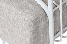 Load image into Gallery viewer, COUCH METAL POLYESTER 180X66X66 WHITE