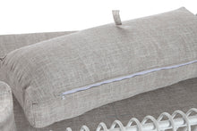 Load image into Gallery viewer, COUCH METAL POLYESTER 180X66X66 WHITE