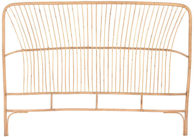 BED HEADER BAMBOO RATTAN 160X3X115 NATURAL BROWN