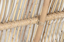 Charger l&#39;image dans la galerie, COTTON RATTAN SOFA 192X72X75 WITH N COTTON CUSHIONS