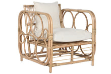 Load image into Gallery viewer, ARMCHAIR RATTAN 72X72X76 NATURAL