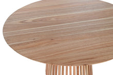 Charger l&#39;image dans la galerie, MINDI ROUND DINING TABLE 120X120X75 NATURAL