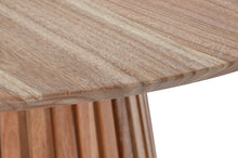 Carica l&#39;immagine nel visualizzatore di Gallery, MINDI ROUND DINING TABLE 120X120X75 NATURAL