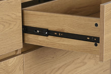 Load image into Gallery viewer, CHEST OF DRAWERS OAK 120X40X80