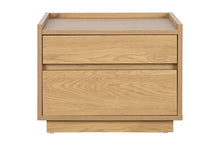 Load image into Gallery viewer, BEDSIDE TABLE OAK 50X40X40