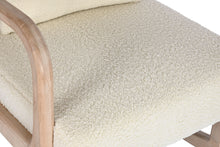 Load image into Gallery viewer, ROCKING CHAIR POLYESTER RUBBERWOOD 66X88X78 WHITE