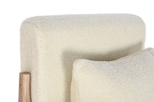 Load image into Gallery viewer, ROCKING CHAIR POLYESTER RUBBERWOOD 66X88X78 WHITE