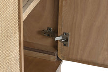 Cargar imagen en el visor de la galería, CLOSET OAK RATTAN 91X45X203 NATURAL