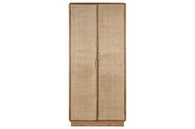 Carica l&#39;immagine nel visualizzatore di Gallery, CLOSET OAK RATTAN 91X45X203 NATURAL