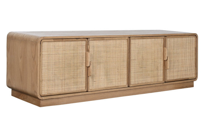 TV CABINET OAK RATTAN 157X45X40 NATURAL