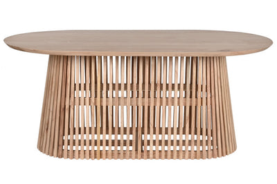 MINDI OVAL DINING TABLE 180X100X75 NATURAL