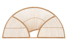 Load image into Gallery viewer, BED HEADER BAMBOO RATTAN 160X2X80 NATURAL