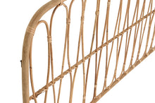 Cargar imagen en el visor de la galería, BED HEADER BAMBOO RATTAN 160X2X60 NATURAL