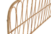 Load image into Gallery viewer, BED HEADER BAMBOO RATTAN 160X2X60 NATURAL