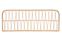 Cargar imagen en el visor de la galería, BED HEADER BAMBOO RATTAN 160X2X60 NATURAL