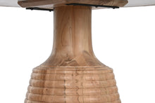 Load image into Gallery viewer, TABLE ACACIA MARBLE 115X115X76