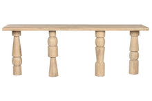 Load image into Gallery viewer, CONSOLE TABLE MANGO 216X40X77 NATURAL