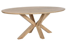 Load image into Gallery viewer, OVAL DINING TABLE MANGO 200X100X77 NATURAL