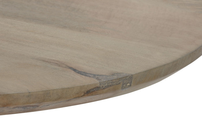 OVAL DINING TABLE MANGO 200X100X77 NATURAL