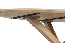 Charger l&#39;image dans la galerie, OVAL DINING TABLE MANGO 200X100X77 NATURAL