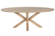 Load image into Gallery viewer, OVAL DINING TABLE MANGO 200X100X77 NATURAL