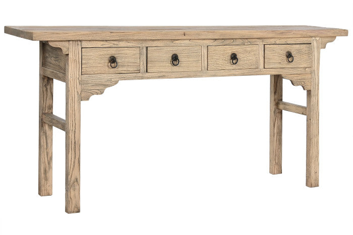 CONSOLE TABLE 178X38X85 NATURAL