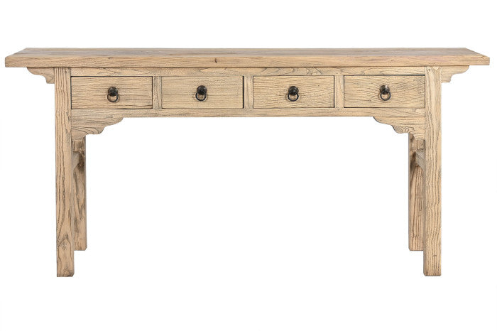 CONSOLE TABLE 178X38X85 NATURAL