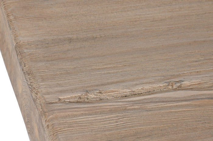 SOLID ELM COFFEE TABLE 170X100X40 NATURAL